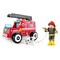 Hape Fire Truck Playset with Action Figure & Rescue Dog, Toddler & Children